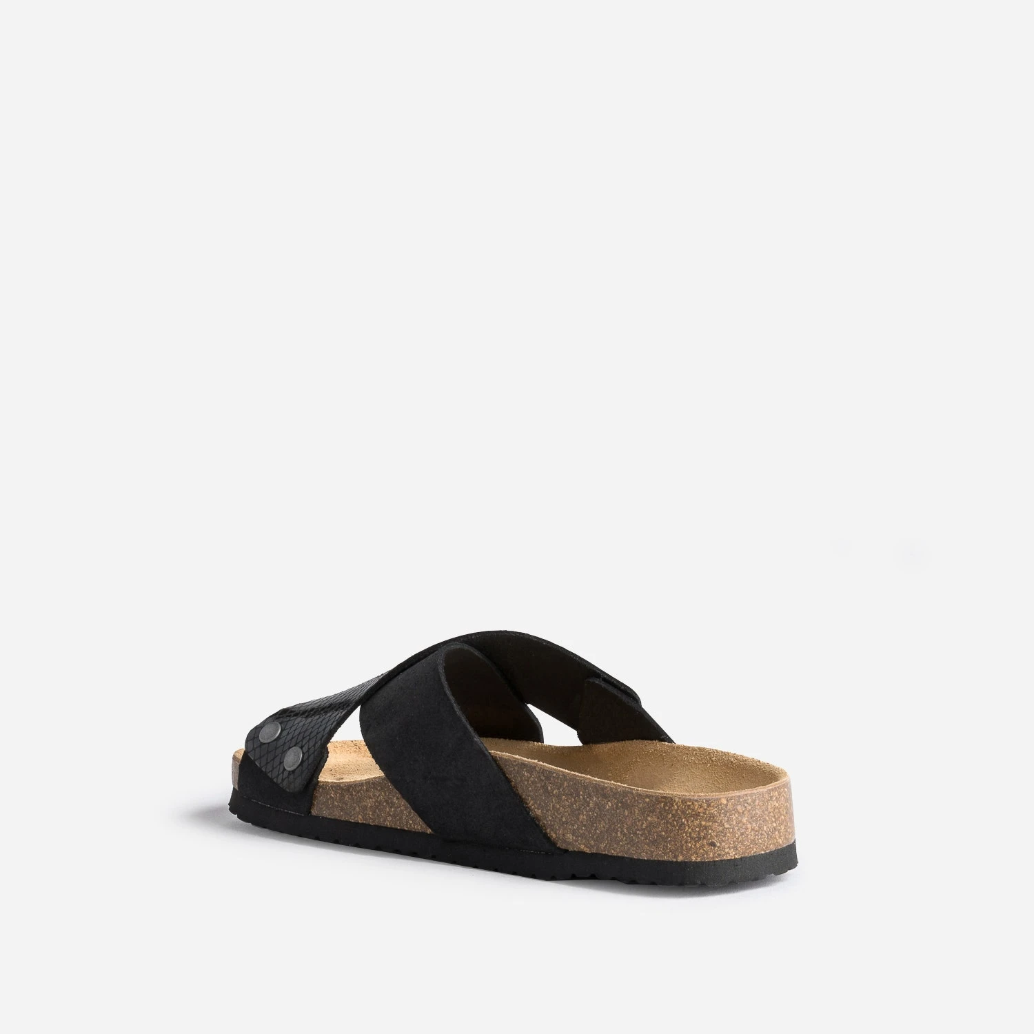 Mule Anatomique Noire En Cuir Velours 6 Mule Anatomique Noire En Cuir Velours – Image 4