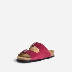 Mule Anatomique Prune En Cuir Velours 10 Mule Anatomique Prune En Cuir Velours -Univers Chaussure Magasin WWWERM 10382780056 2