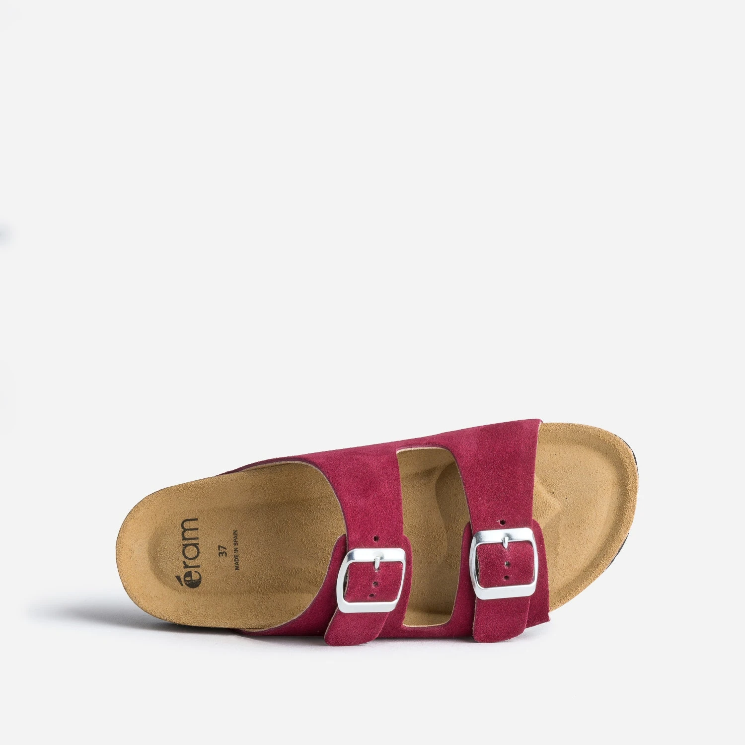 Mule Anatomique Prune En Cuir Velours 7 Mule Anatomique Prune En Cuir Velours – Image 5