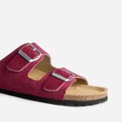 Mule Anatomique Prune En Cuir Velours 13 Mule Anatomique Prune En Cuir Velours -Univers Chaussure Magasin WWWERM 10382780056 5