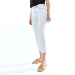 Mule Beige En Cuir à Brides Souples -Univers Chaussure Magasin WWWERM 10382780656 10