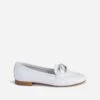 Mocassin Blanc éco-conçu En Cuir -Univers Chaussure Magasin WWWERM 10383580039 0