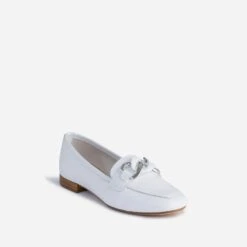 Mocassin Blanc éco-conçu En Cuir 9 Mocassin Blanc éco-conçu En Cuir -Univers Chaussure Magasin WWWERM 10383580039 1