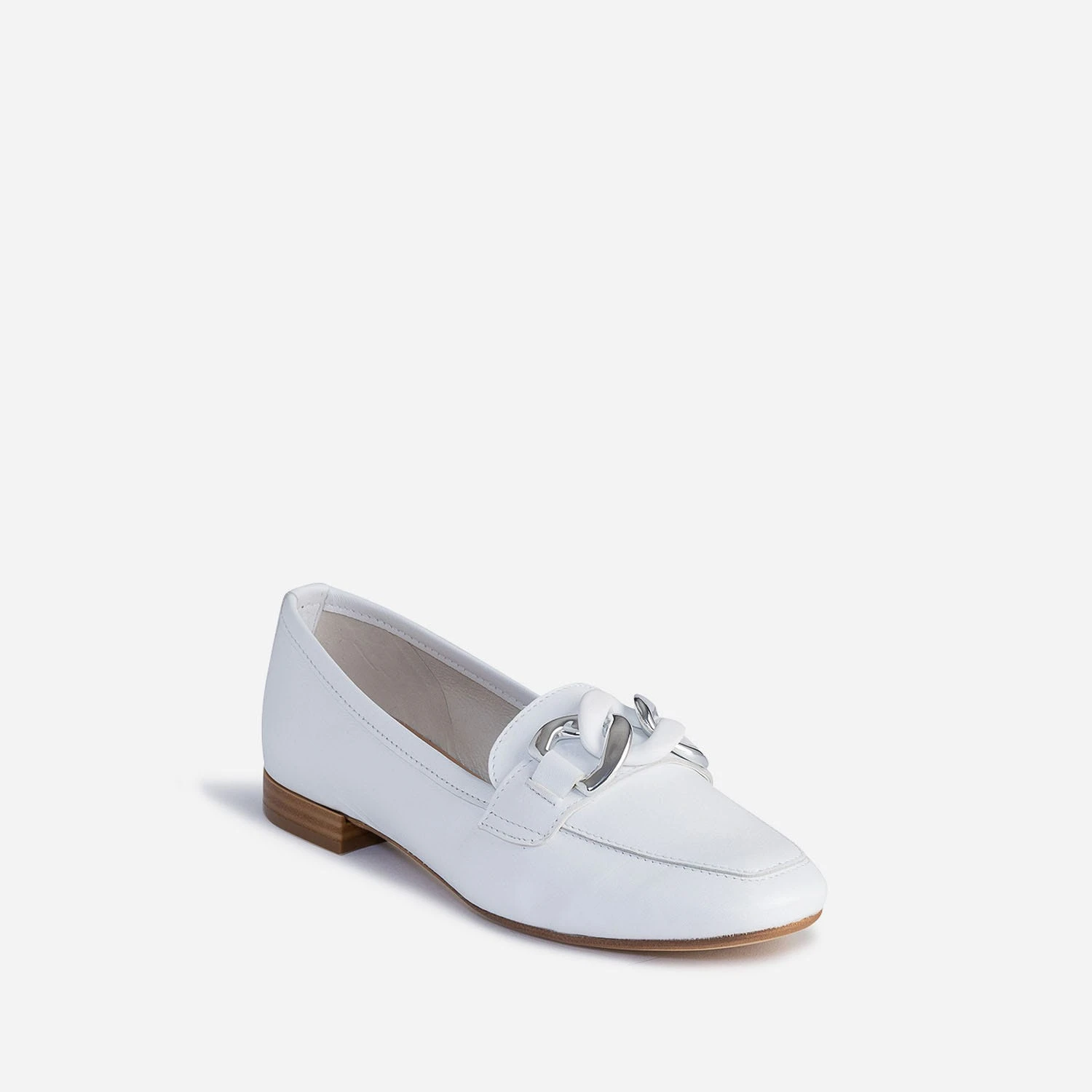 Mocassin Blanc éco-conçu En Cuir 4 Mocassin Blanc éco-conçu En Cuir – Image 2