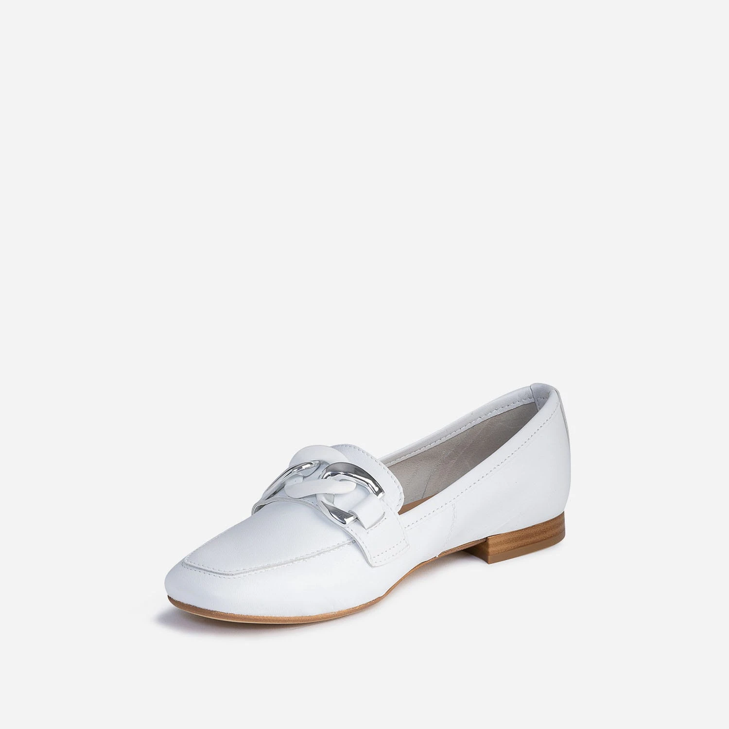 Mocassin Blanc éco-conçu En Cuir 5 Mocassin Blanc éco-conçu En Cuir – Image 3