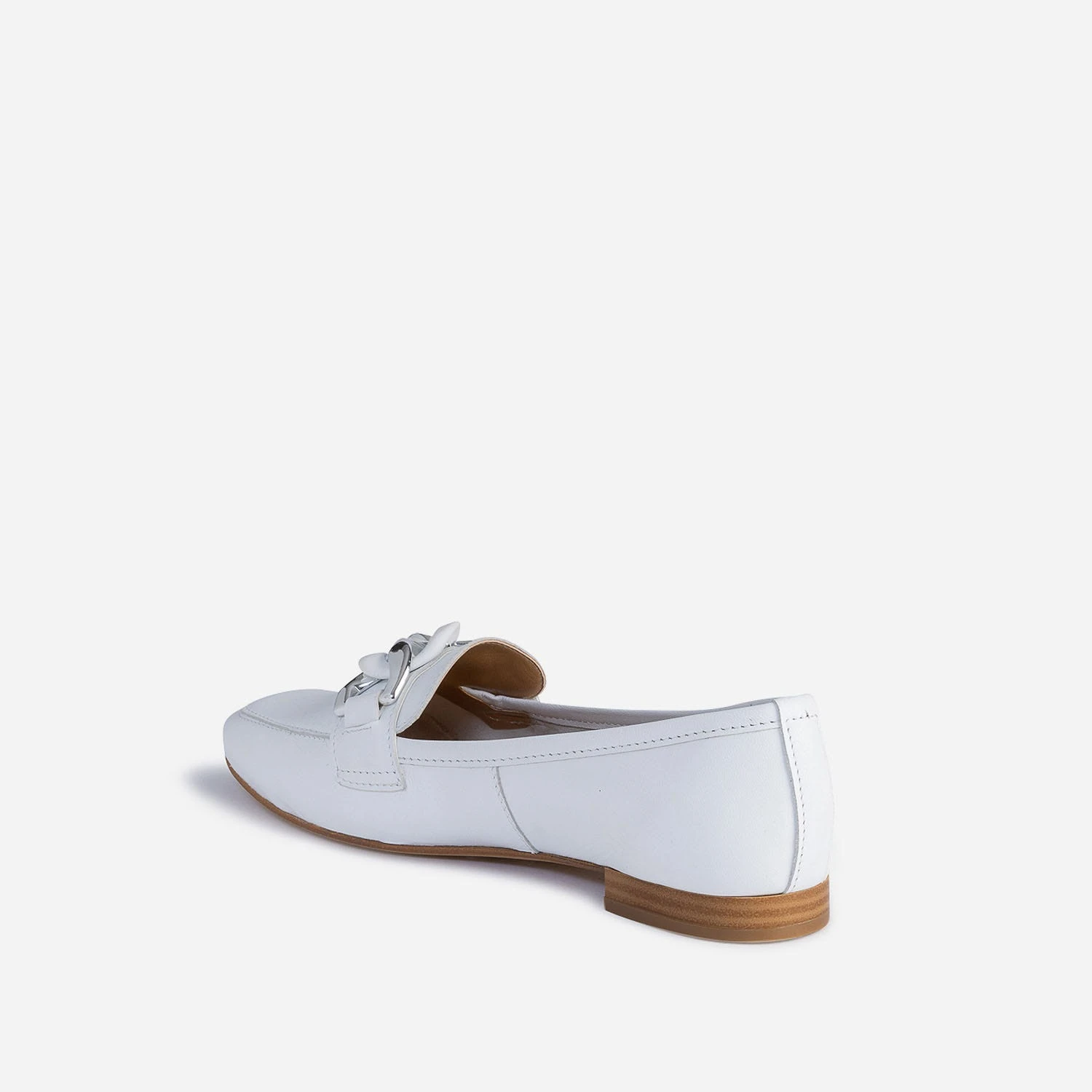 Mocassin Blanc éco-conçu En Cuir 6 Mocassin Blanc éco-conçu En Cuir – Image 4