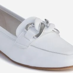 Mocassin Blanc éco-conçu En Cuir 13 Mocassin Blanc éco-conçu En Cuir -Univers Chaussure Magasin WWWERM 10383580039 5