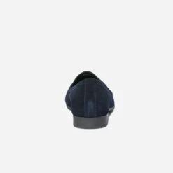 Mocassin Marine éco-conçu En Cuir Velours -Univers Chaussure Magasin WWWERM 10383580040 3