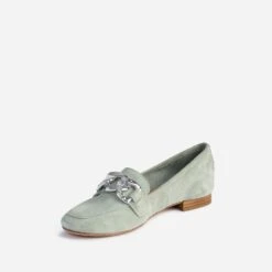 Mocassin Vert éco-conçu En Cuir Velours 10 Mocassin Vert éco-conçu En Cuir Velours -Univers Chaussure Magasin WWWERM 10383580047 2