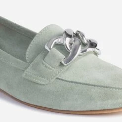 Mocassin Vert éco-conçu En Cuir Velours 13 Mocassin Vert éco-conçu En Cuir Velours -Univers Chaussure Magasin WWWERM 10383580047 5