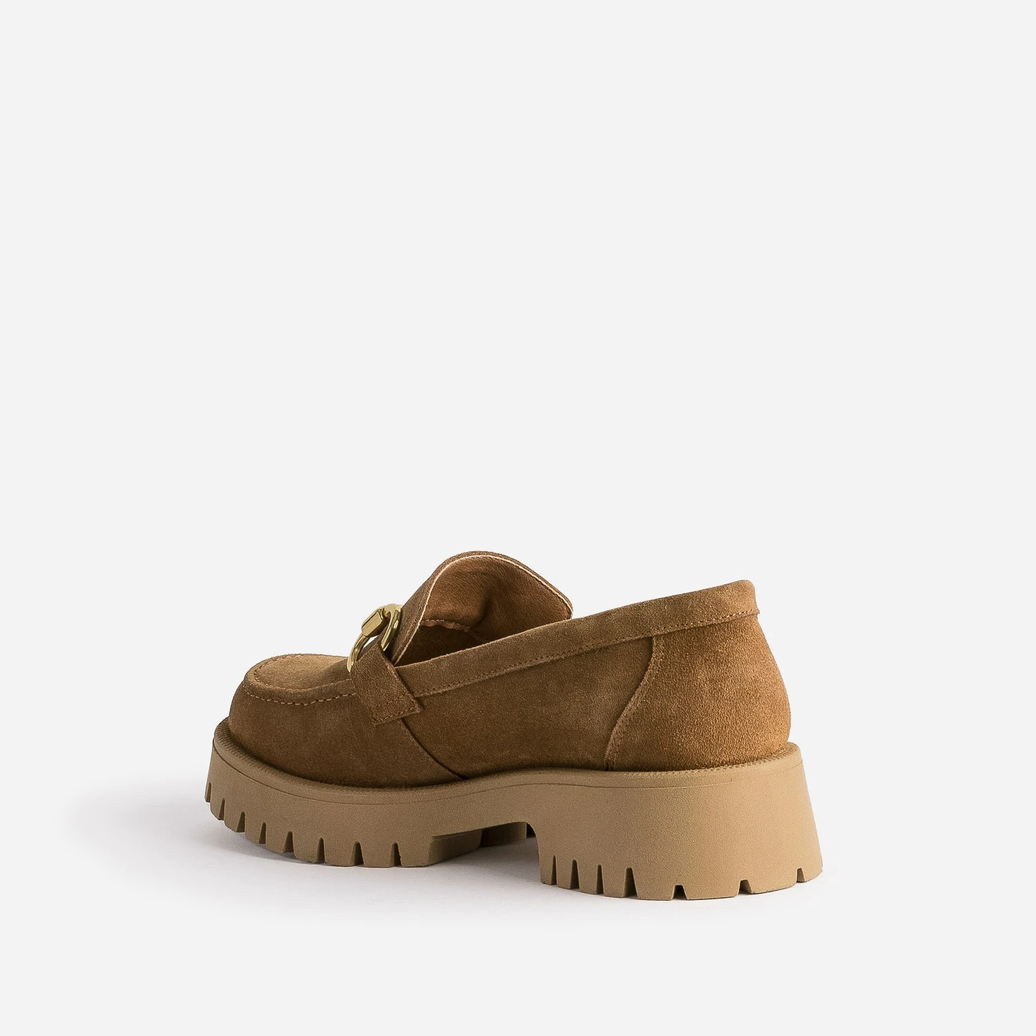 Mocassin TEXTO Marron éco-conçu Cuir Velours 5 Mocassin TEXTO Marron éco-conçu Cuir Velours – Image 4