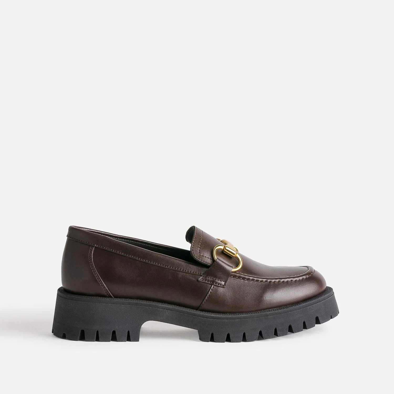 Mocassin TEXTO Marron Foncé éco-conçu Cuir 3 Mocassin TEXTO Marron Foncé éco-conçu Cuir