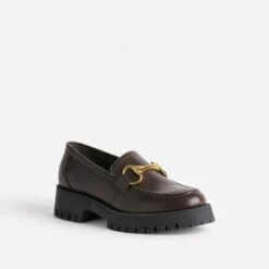 Mocassin TEXTO Marron Foncé éco-conçu Cuir 8 Mocassin TEXTO Marron Foncé éco-conçu Cuir -Univers Chaussure Magasin WWWERM 10383580319 1