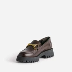 Mocassin TEXTO Marron Foncé éco-conçu Cuir 9 Mocassin TEXTO Marron Foncé éco-conçu Cuir -Univers Chaussure Magasin WWWERM 10383580319 2