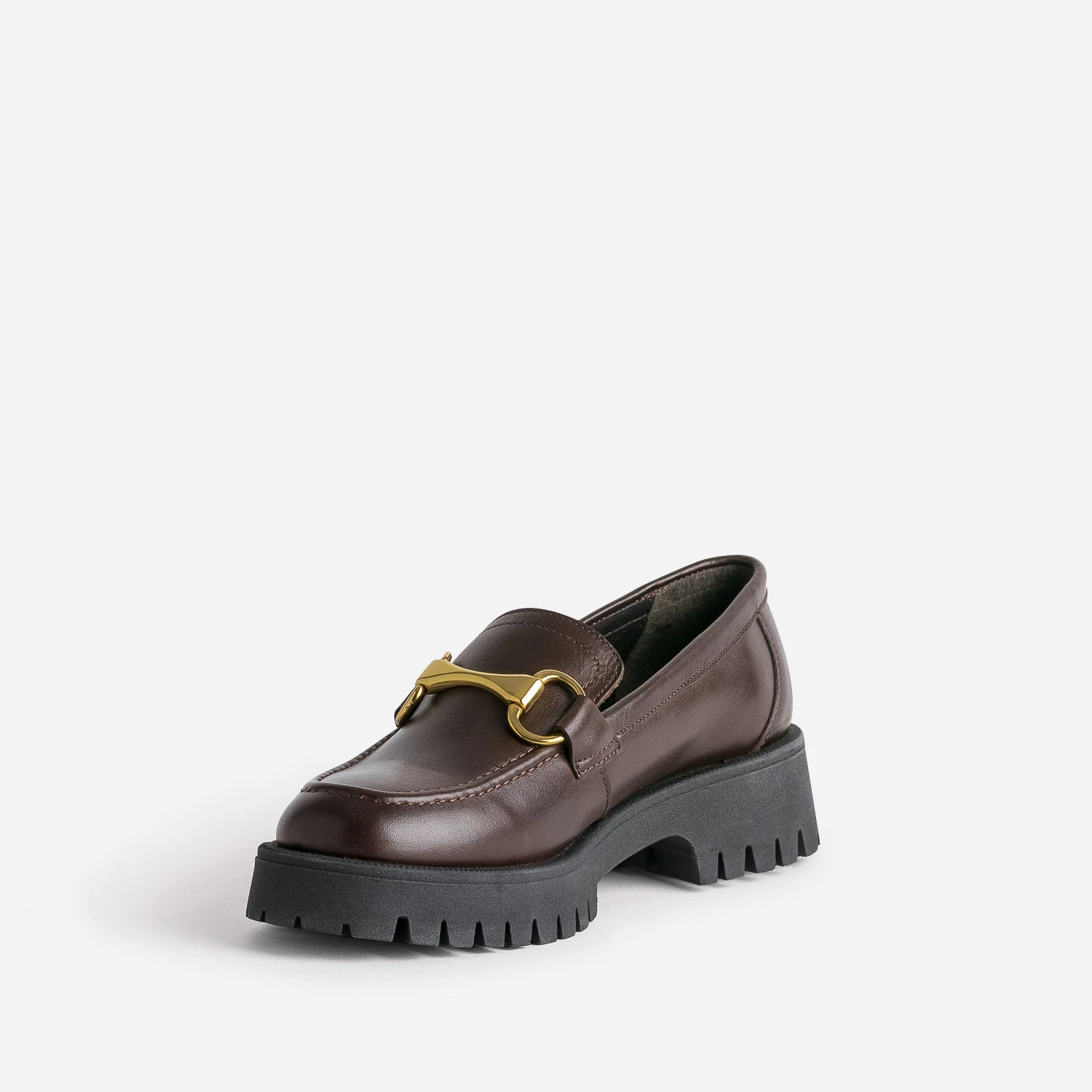 Mocassin TEXTO Marron Foncé éco-conçu Cuir 5 Mocassin TEXTO Marron Foncé éco-conçu Cuir – Image 3