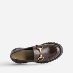 Mocassin TEXTO Marron Foncé éco-conçu Cuir 11 Mocassin TEXTO Marron Foncé éco-conçu Cuir -Univers Chaussure Magasin WWWERM 10383580319 4