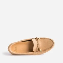 Mocassin Camel En Cuir Velours éco-conçu -Univers Chaussure Magasin WWWERM 10383580403 4
