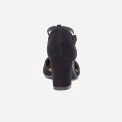 Salomé Noire Suédée éco-conçu à Talon 13 Salomé Noire Suédée éco-conçu à Talon -Univers Chaussure Magasin WWWERM 10383930083 3