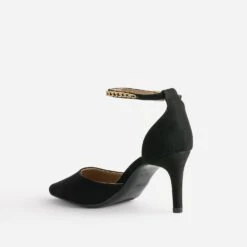 Escarpin TEXTO Noir à Bride-bijou Cheville 11 Escarpin TEXTO Noir à Bride-bijou Cheville -Univers Chaussure Magasin WWWERM 10383930102 3