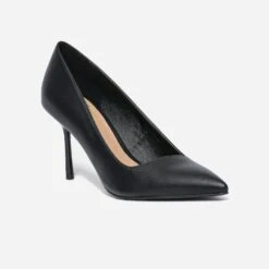 Escarpin TEXTO Noir Avec Découpe Biais 11 Escarpin TEXTO Noir Avec Découpe Biais -Univers Chaussure Magasin WWWERM 10383960004 1