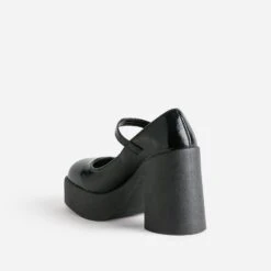 Babies TEXTO Noire Vernie à Plateforme -Univers Chaussure Magasin WWWERM 10383960023 3