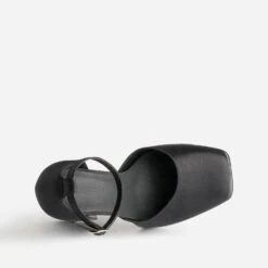 Babies Noire Satiné à Maxi Plateforme -Univers Chaussure Magasin WWWERM 10383960074 4