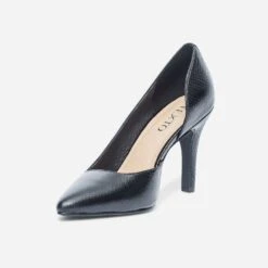 Stiletto TEXTO Noir Effet Python -Univers Chaussure Magasin WWWERM 10383960729 2