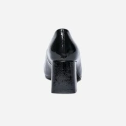 Escarpin Noir Verni à Bout Carré 11 Escarpin Noir Verni à Bout Carré -Univers Chaussure Magasin WWWERM 10383960773 3