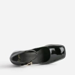 Babies à Talon Noir Verni à Plateforme -Univers Chaussure Magasin WWWERM 10383960786 4