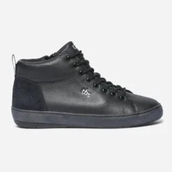 Basket TBS Noire En Cuir