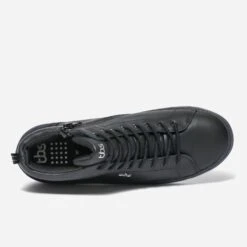 Basket TBS Noire En Cuir -Univers Chaussure Magasin WWWERM 10383970087 4