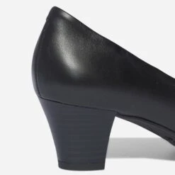 Escarpin ERAM FLEX Noir En Cuir -Univers Chaussure Magasin WWWERM 10383990051 5