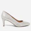 Escarpin Argenté à Bout Pointu -Univers Chaussure Magasin WWWERM 10383990069 0