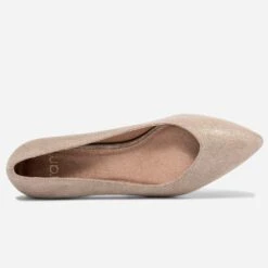 Escarpin Doré à Bout Pointu -Univers Chaussure Magasin WWWERM 10383990070 4