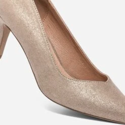 Escarpin Doré à Bout Pointu -Univers Chaussure Magasin WWWERM 10383990070 5