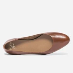 Escarpin ERAM FLEX Marron En Cuir -Univers Chaussure Magasin WWWERM 10383990077 4