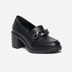 Mocassin à Talon Noir 9 Mocassin à Talon Noir -Univers Chaussure Magasin WWWERM 10383990081 1