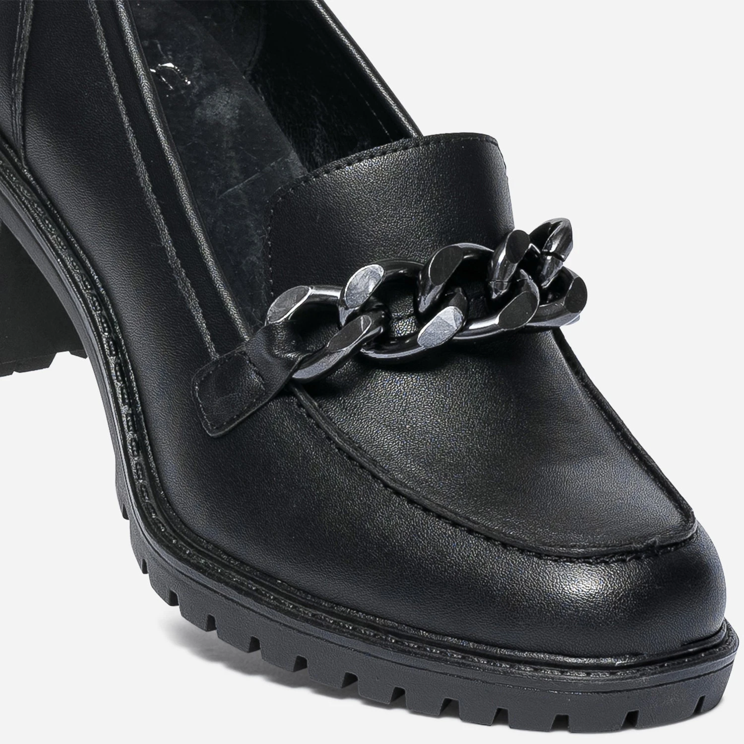 Mocassin à Talon Noir 8 Mocassin à Talon Noir – Image 6