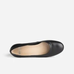 Escarpin Noir En Cuir 11 Escarpin Noir En Cuir -Univers Chaussure Magasin WWWERM 10383990086 4