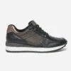 Tennis MARCO TOZZI Noire Et Bronze -Univers Chaussure Magasin WWWERM 10384320011 0