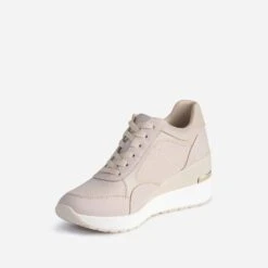 Tennis Compensée Beige -Univers Chaussure Magasin WWWERM 10384320025 2