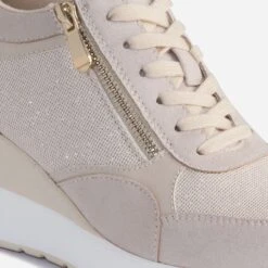 Tennis Compensée Beige -Univers Chaussure Magasin WWWERM 10384320025 5