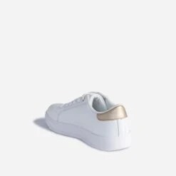 Tennis TEXTO Blanche Brodée Fleurs Roses 12 Tennis TEXTO Blanche Brodée Fleurs Roses -Univers Chaussure Magasin WWWERM 10384320038 3