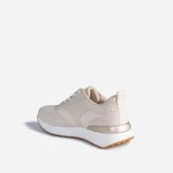 Tennis TEXTO Beige à Détails Vernis -Univers Chaussure Magasin WWWERM 10384320060 3