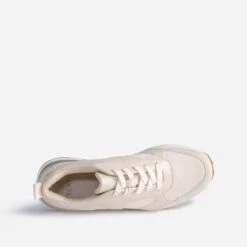 Tennis TEXTO Beige à Détails Vernis -Univers Chaussure Magasin WWWERM 10384320060 4