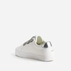 Tennis KAPORAL Blanche à Scratchs Pailletés 11 Tennis KAPORAL Blanche à Scratchs Pailletés -Univers Chaussure Magasin WWWERM 10384320103 3