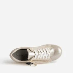 Tennis CAPRICE Dorée Bi Matière -Univers Chaussure Magasin WWWERM 10384320150 4