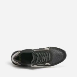 Tennis Compensée Noire Détails Bronze -Univers Chaussure Magasin WWWERM 10384320206 4