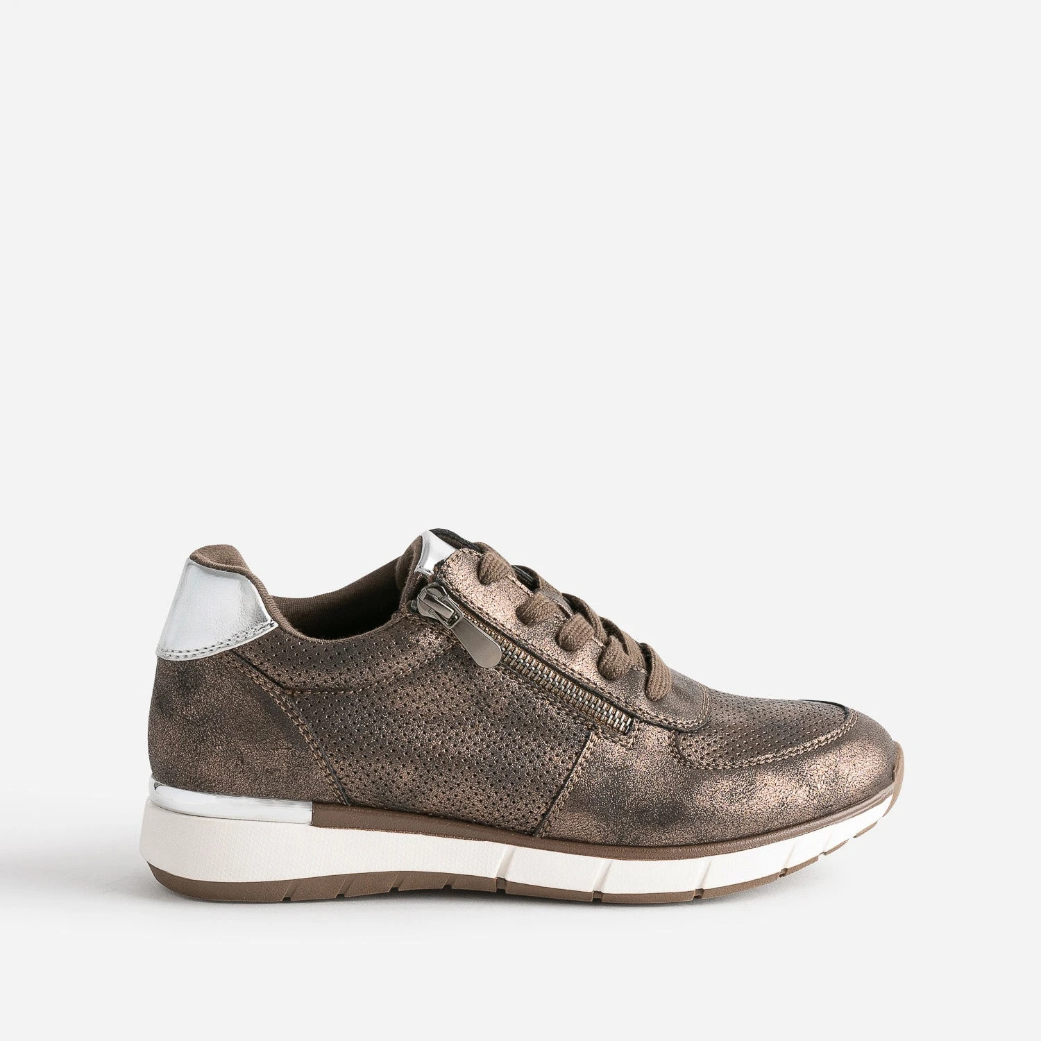 Tennis Bronze Perforée 3 Tennis Bronze Perforée