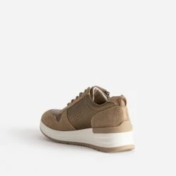 Tennis Compensée TBS Bronze En Cuir -Univers Chaussure Magasin WWWERM 10384320308 3